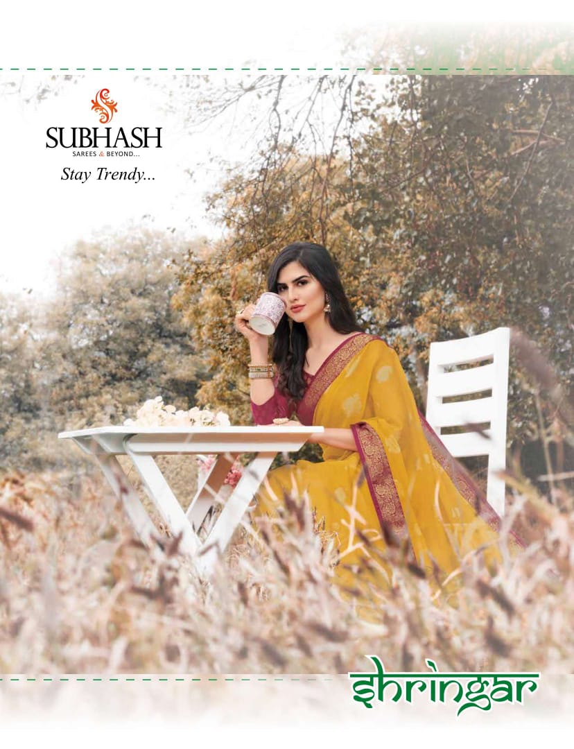 Subhash Saree Shringar Fancy Looking Classy 65001-65013 Series Saree Clothing Store