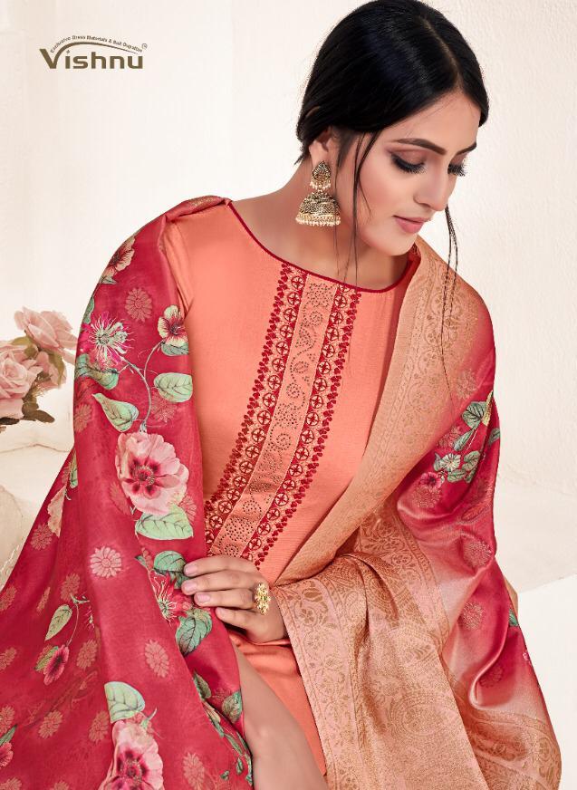 Vishnu Impex Mahareen Jam Silk Casual Wear Salwar Suits Online Supplier