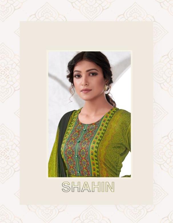 Vrunda Tex Launch Shahin Jam Satin Digital Print Classy Look Suits Wholesaler