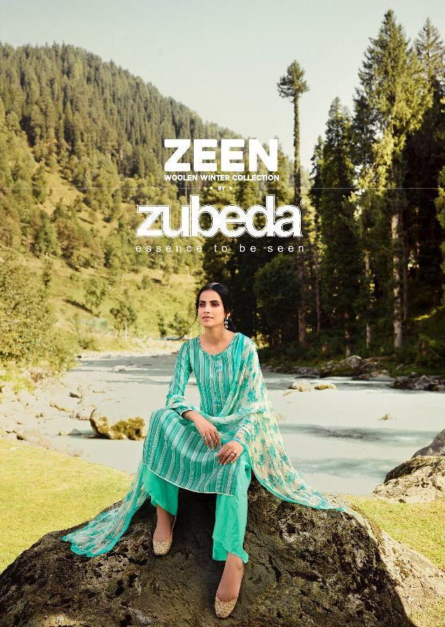 Zubeda Presenting Zeen Pashmina Digital Print Woolen Winter Collections Suits
