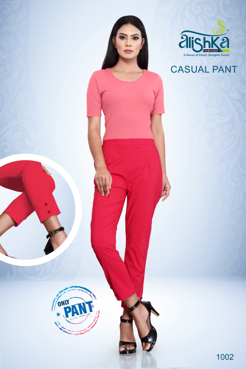 Alishka Fashion Launch Casual Pant Stretchable Imported Pant Online Seller