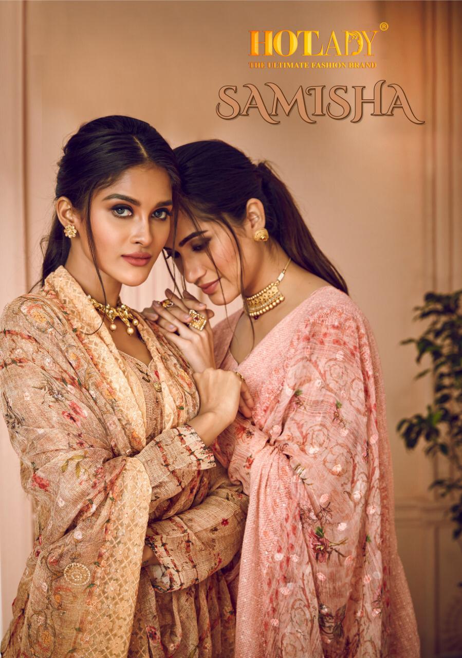 Hotlady Presents Samisha Pure Viscose Georgette Festival Wear Salwar Suits Supplier In Suart