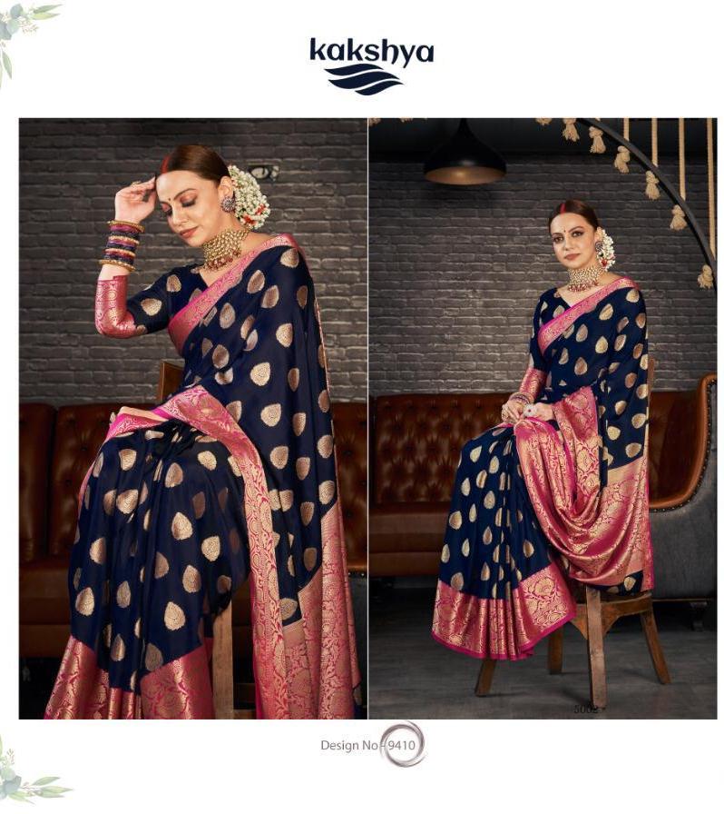 Kakshya Presenting Aishwarya Sana Silk Designer Party Wear Saree In Surat Textile Market