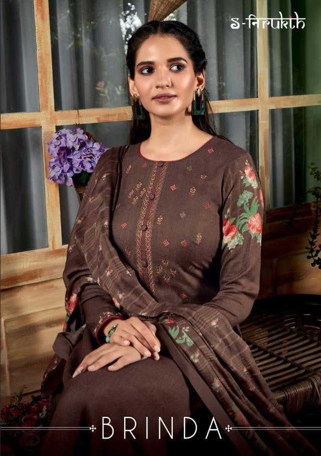 Nirukht Brinda By Sahiba Pashmina Winter Dress Materials Wholesaler