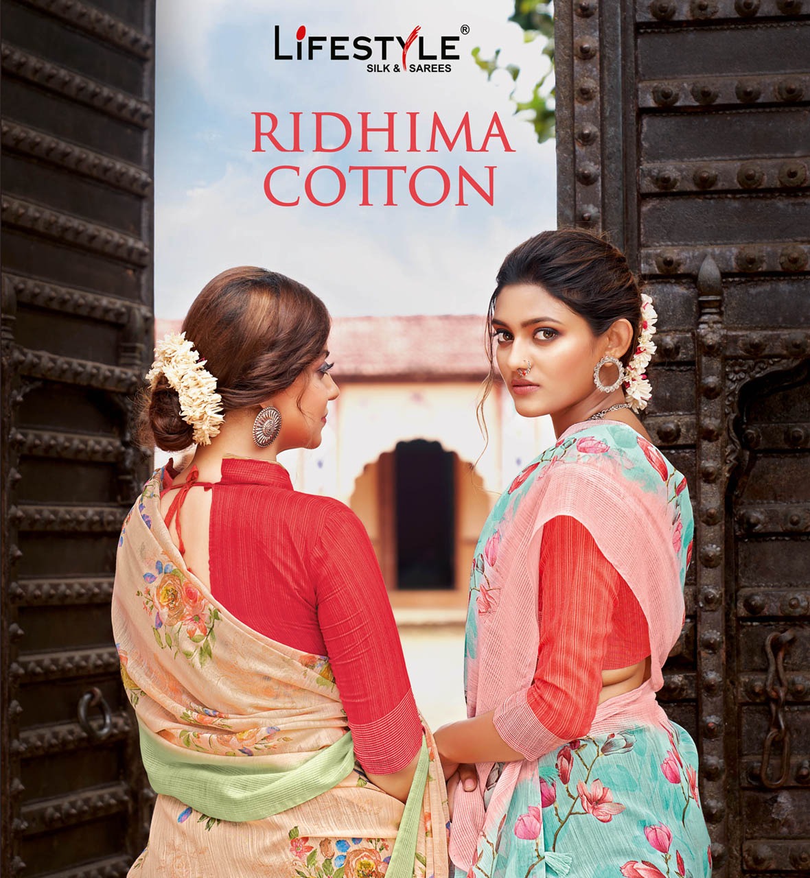 Ridhima Cotton By Lifestyle Designer Cotton Silk Printed Saree