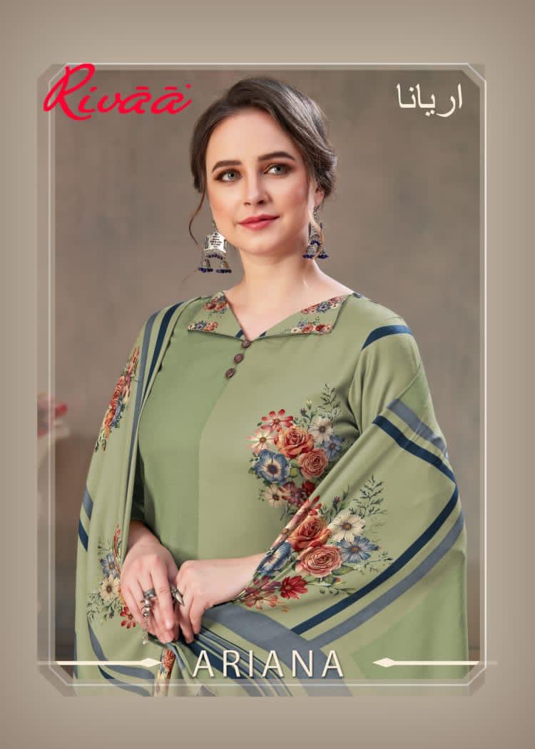 Rivaa Presents Ariana Heavy Pashmina Digital Print Salwar Kameez At Wholesale Rate