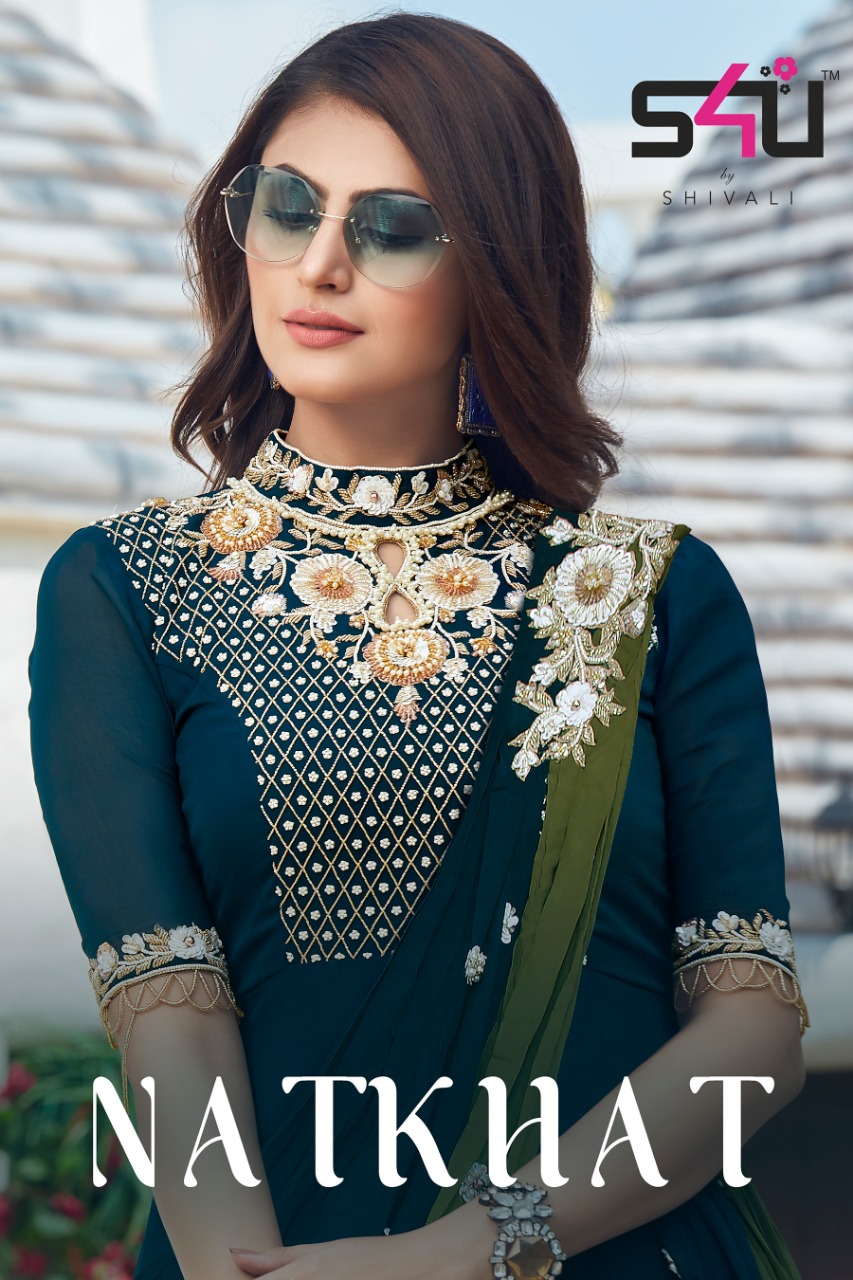 S4u Natkhat Ready Made Tranding Indian Wedding Festive Wear 2019 By Shivali