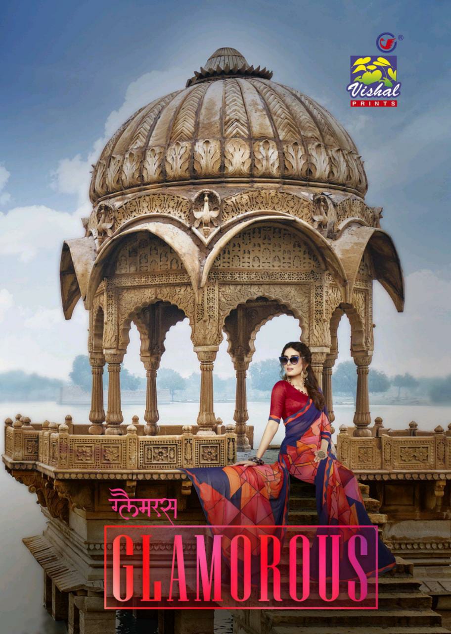 Vishal Print Glamorous 1908-1925 Series Exclusive Fancy Pretty Look Saree Catalogs Seller