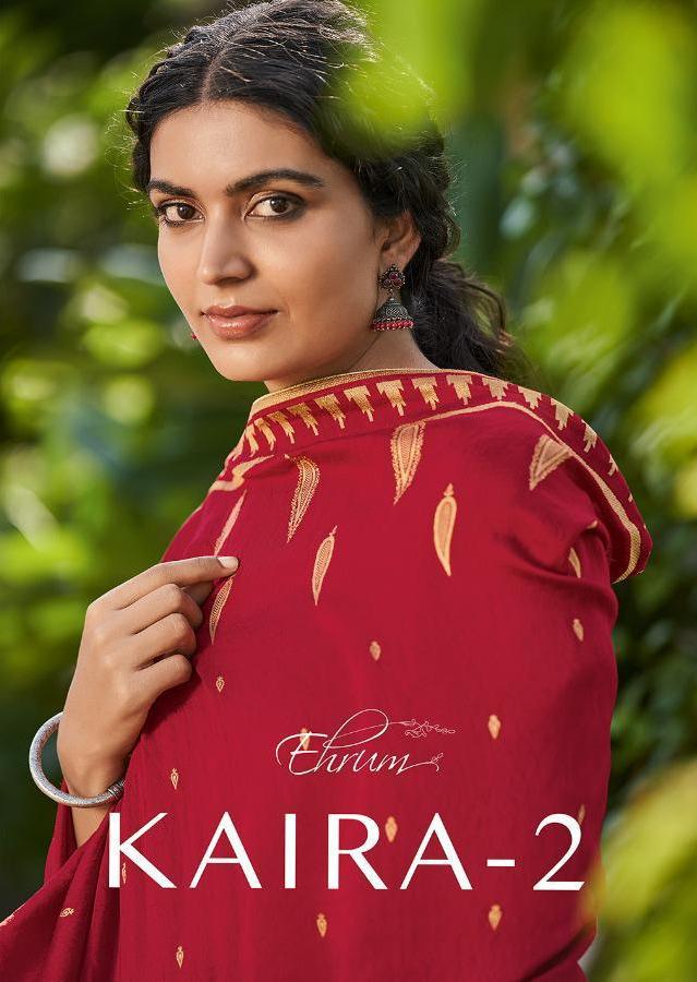 Kaira Vol 2 By Varsha Fashion Pashmina Bobby Print Exclusive Dress Materials In India