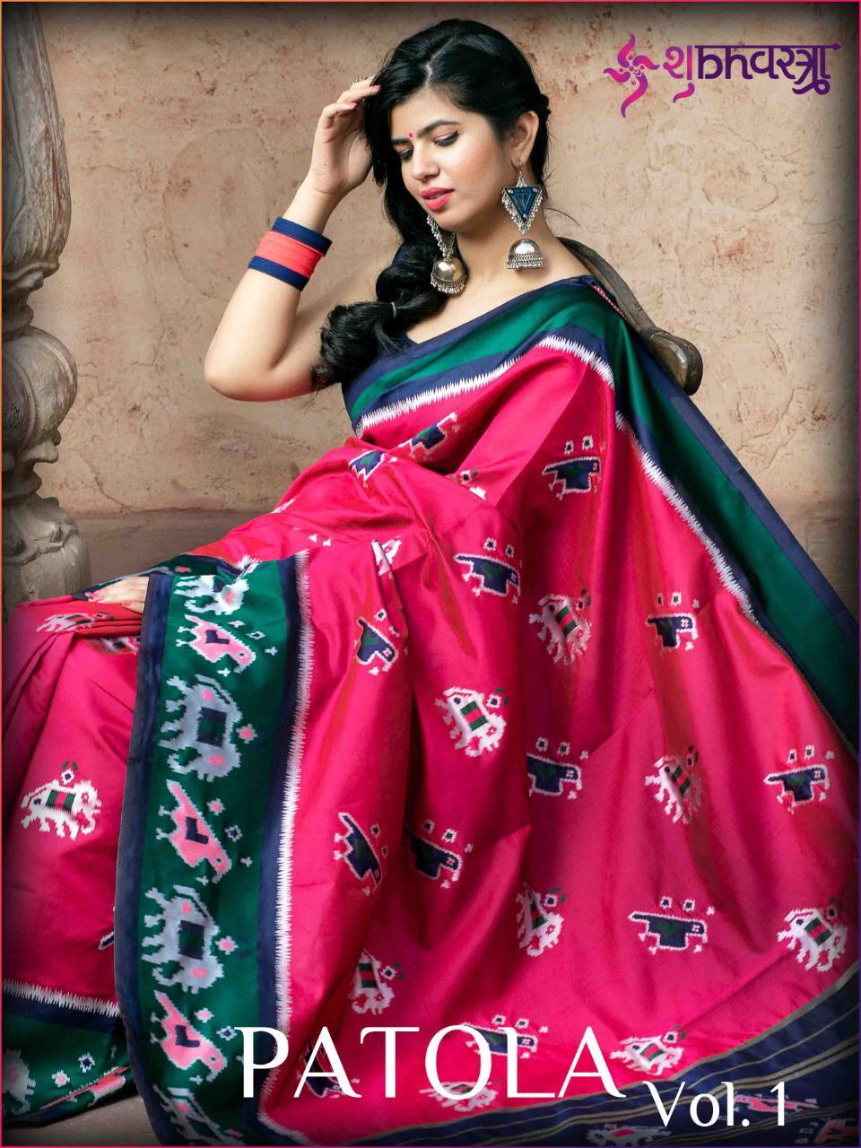 Patola Vol 1 By Shubh Vastra Exclusive Patola Silk Saree Collections In Surat Market