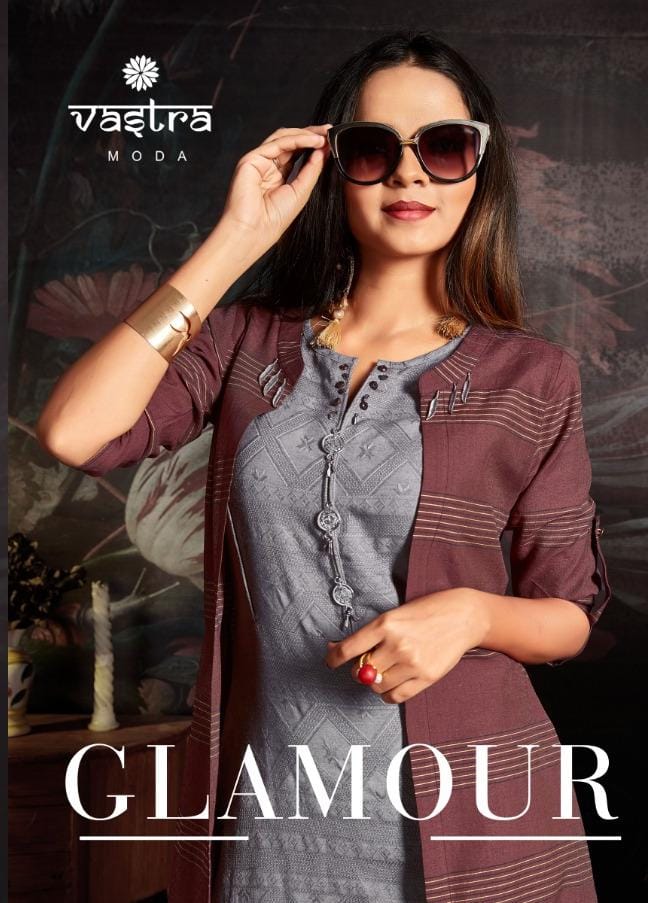 Vastra Moda Presents Glamour Vol 1 South Cotton New Style Kurti With Shrug Catalogs