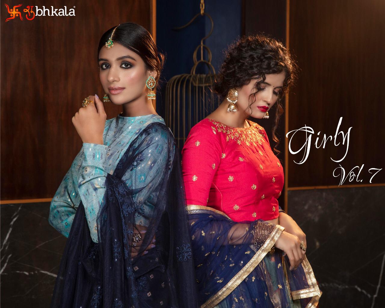 Girly Vol 7 By Khushboo Designer Exclusive Lehanga Choli Collection