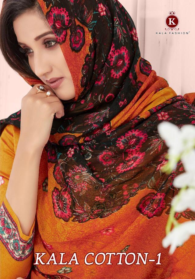 Kala Cotton By Kala Fashion Cotton Jam Satin Formal Wear Dress Materials