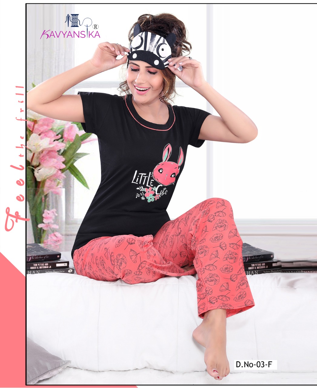 Kavyansika Launch Kavyansika Vol 3 Premium Hosiery Night Suits Wholesaler