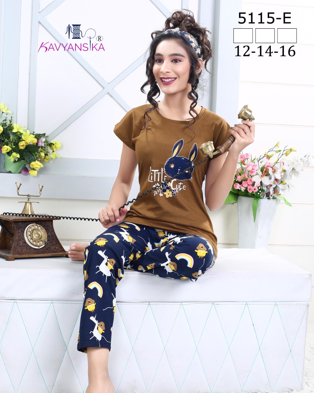 Kavyansika Launch Vol 5115 Hosiery Cotton Exclusive Kids Night Suits Collections