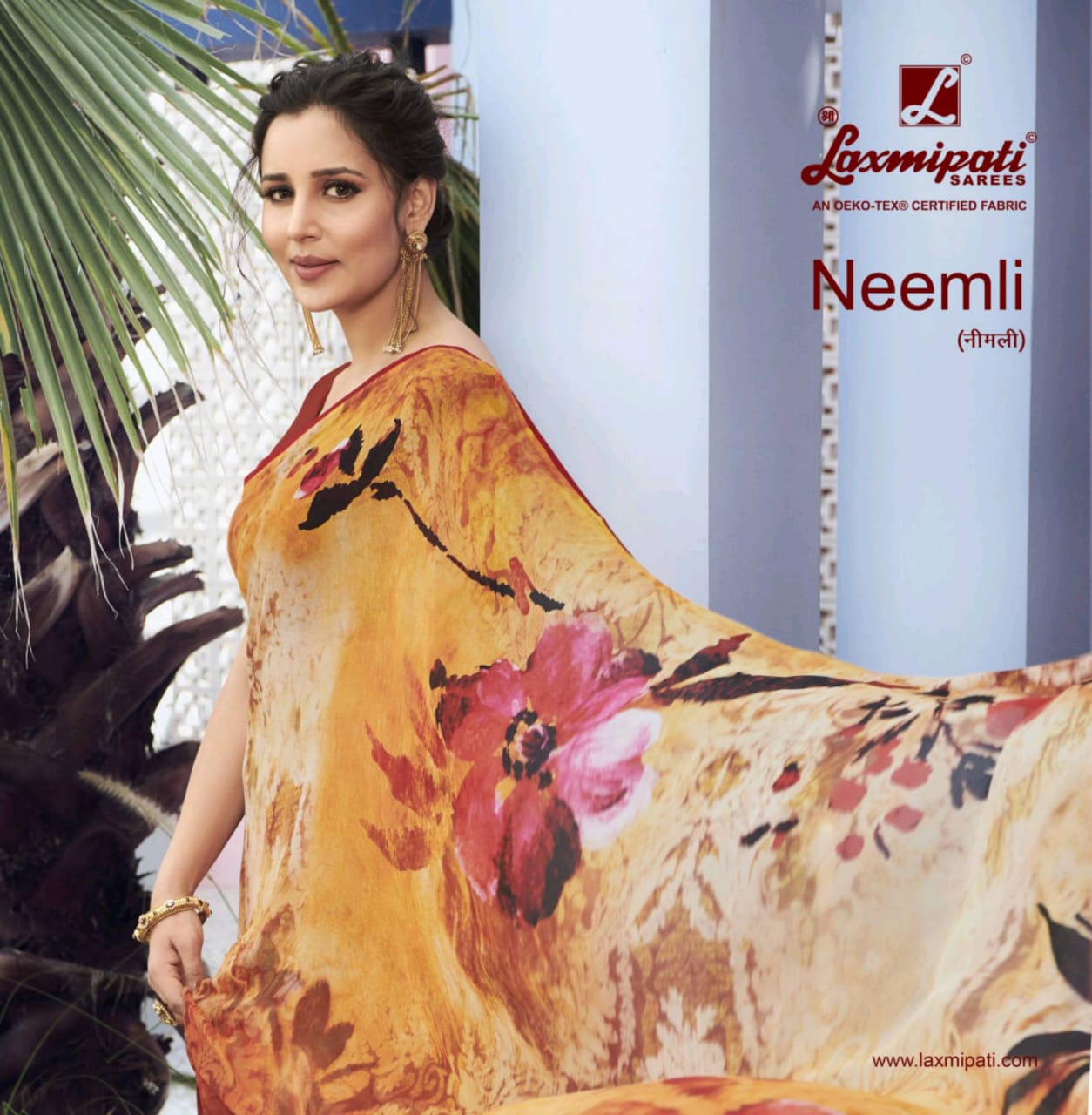 Laxmipati Saree Neemli Exclusive New Design Print Fancy Saree At Surat Textile Market