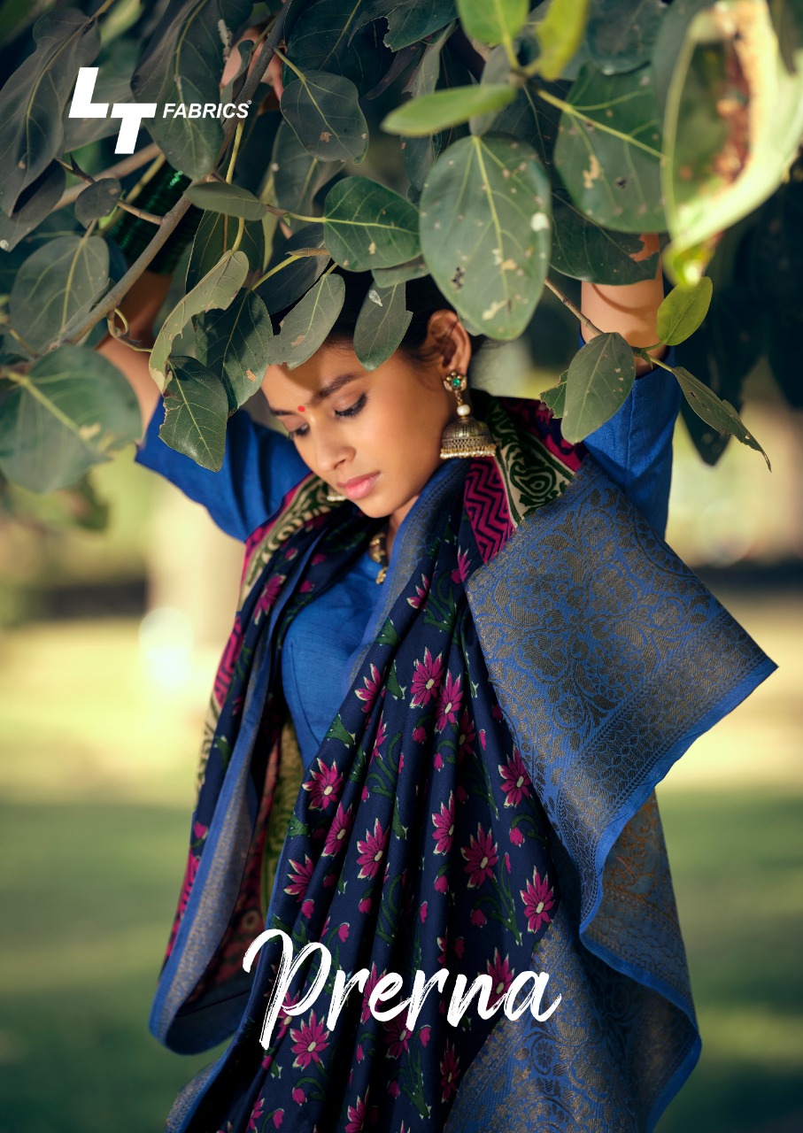 Lt Fashion Prerna Vol 2 Cotton Silk Traditional Wear Saree Collection