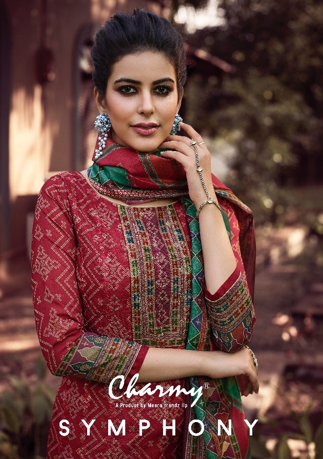 Meera Trendz Charmy Symphony Modal Chanderi Silk Salwar Kameez In Gujarat
