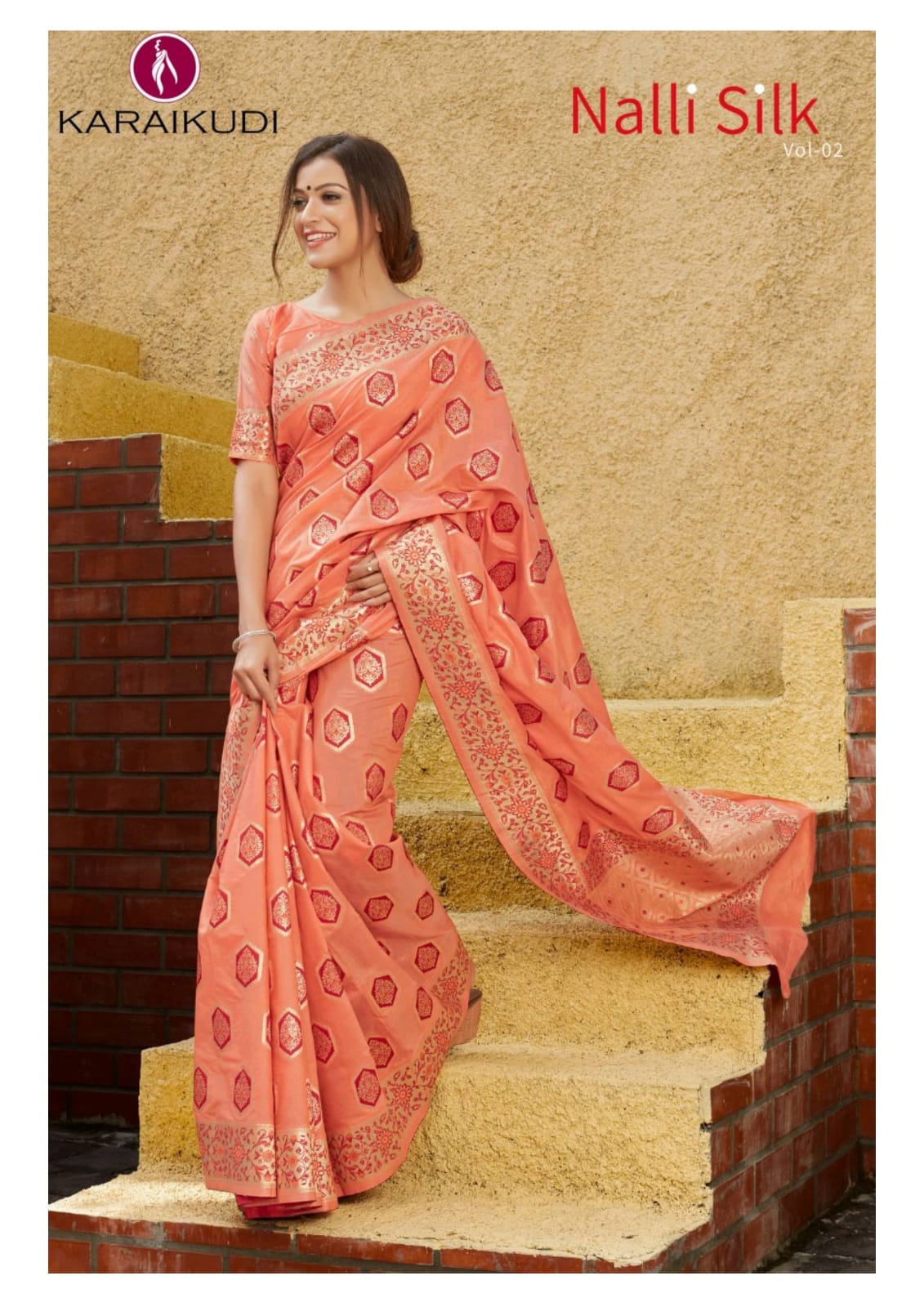 Nalli Silk Vol 2 By Karaikudi Handloom Silk With Fancy Border Heavy Saree Collections