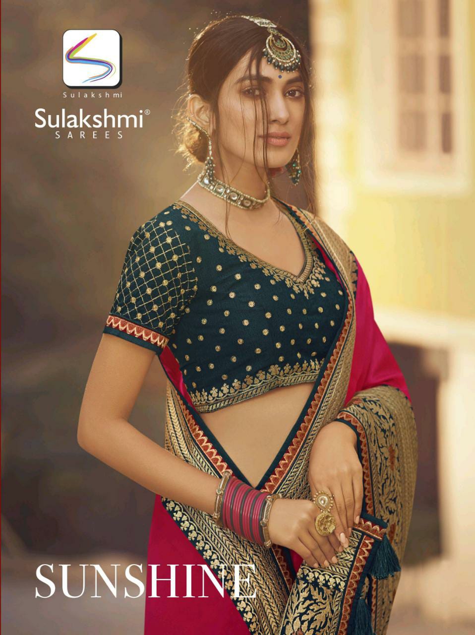 Sulakshmi Presents Sunshine 6401-6409 Series Fancy Designer Wedding Wear Indian Traditional Look Saree