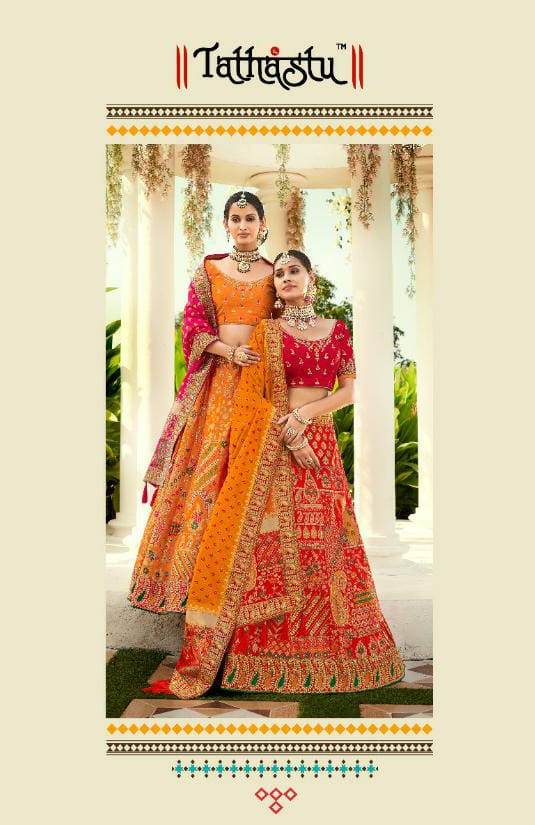 Tathastu Presents 4201-4211 Series Fancy Designer Wedding And Bridal Collection New Design Chanya Choli