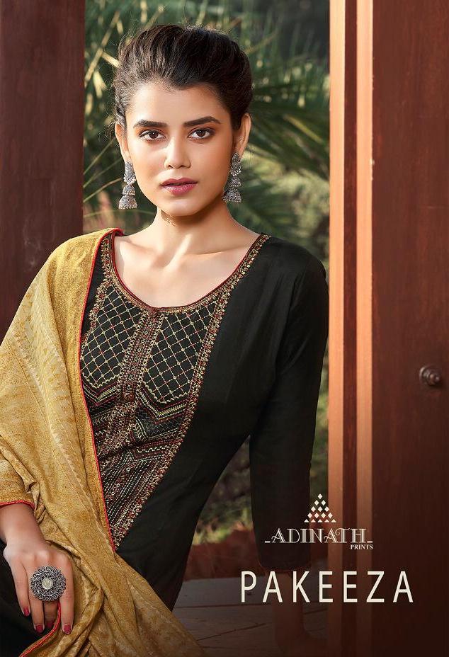 Adinath Prints Pakeeza Jam Cotton Traditional Wear Indian Look Suits