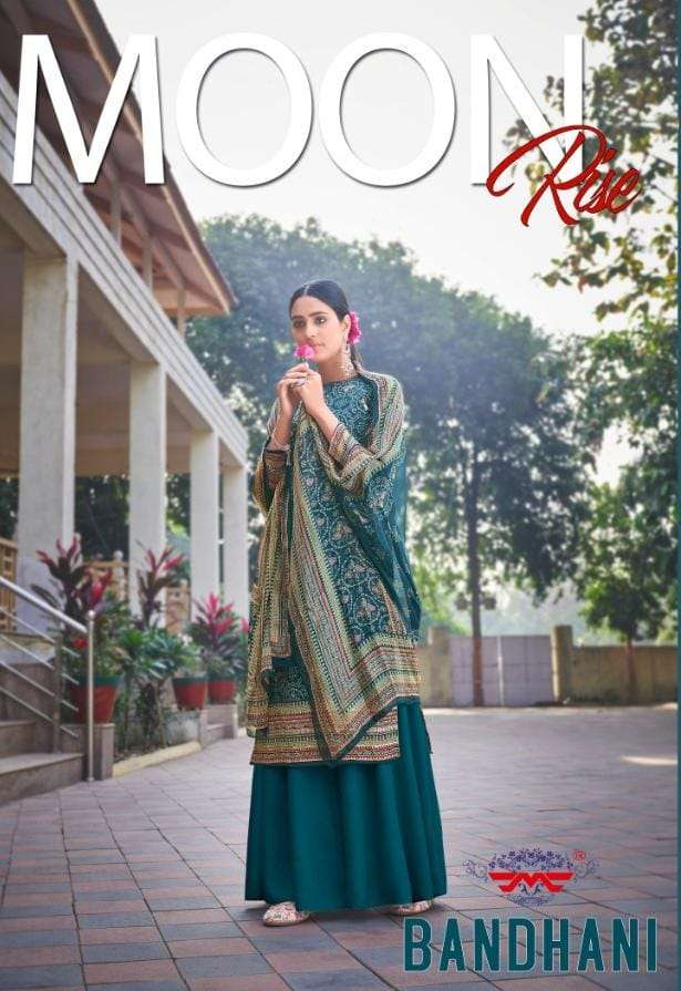 hansa bandhani jam cotton designer dress materials 