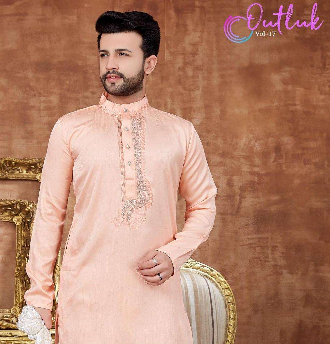 outlook vol 17 mens cotton kurta pajama traditional collection wholesaler supply 