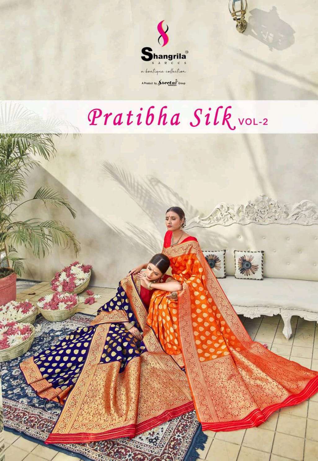 pratibha silk vol 2 by shangrila traditional and stylish saree for women 2021