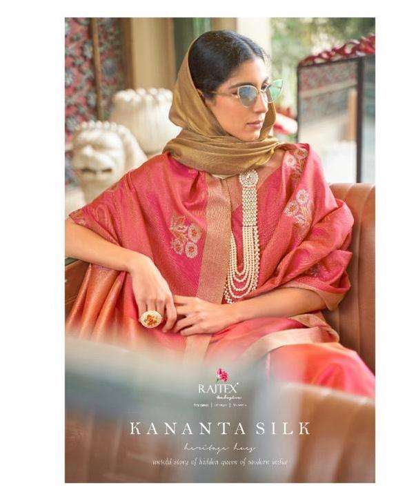 rajtex kananta silk 164001-164006 series banarasi silk saris wholesale clothing store 