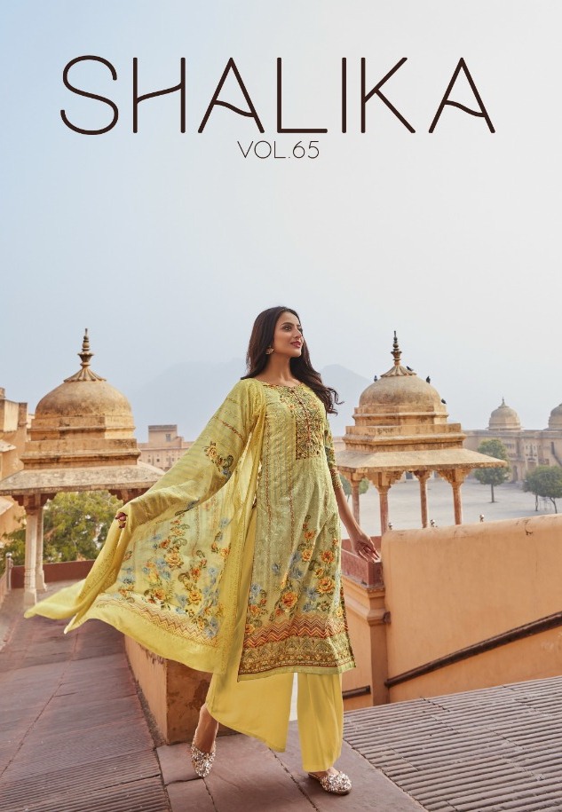 Shree Shalika Fashion Presents Shalika Vol 65 Cotton Digital Print Salwar Suits