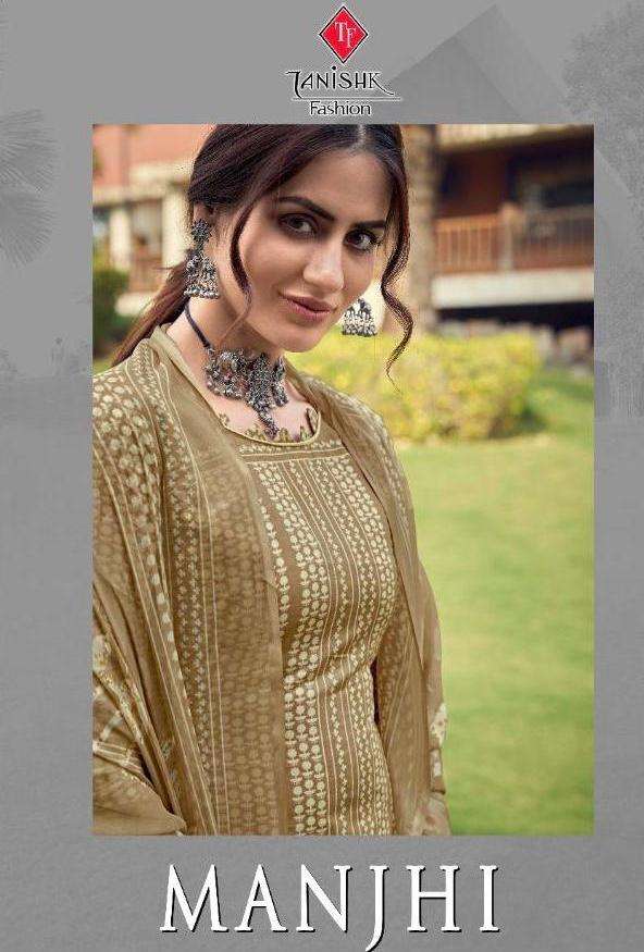 tanishk fashion manjhi lawn printed ladies suits wholesaler in surat textile 
