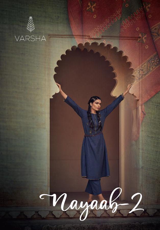 Varsha Fashion Nayaab Vol 2 Cotton Printed With Embroidery Heavy Look Suits