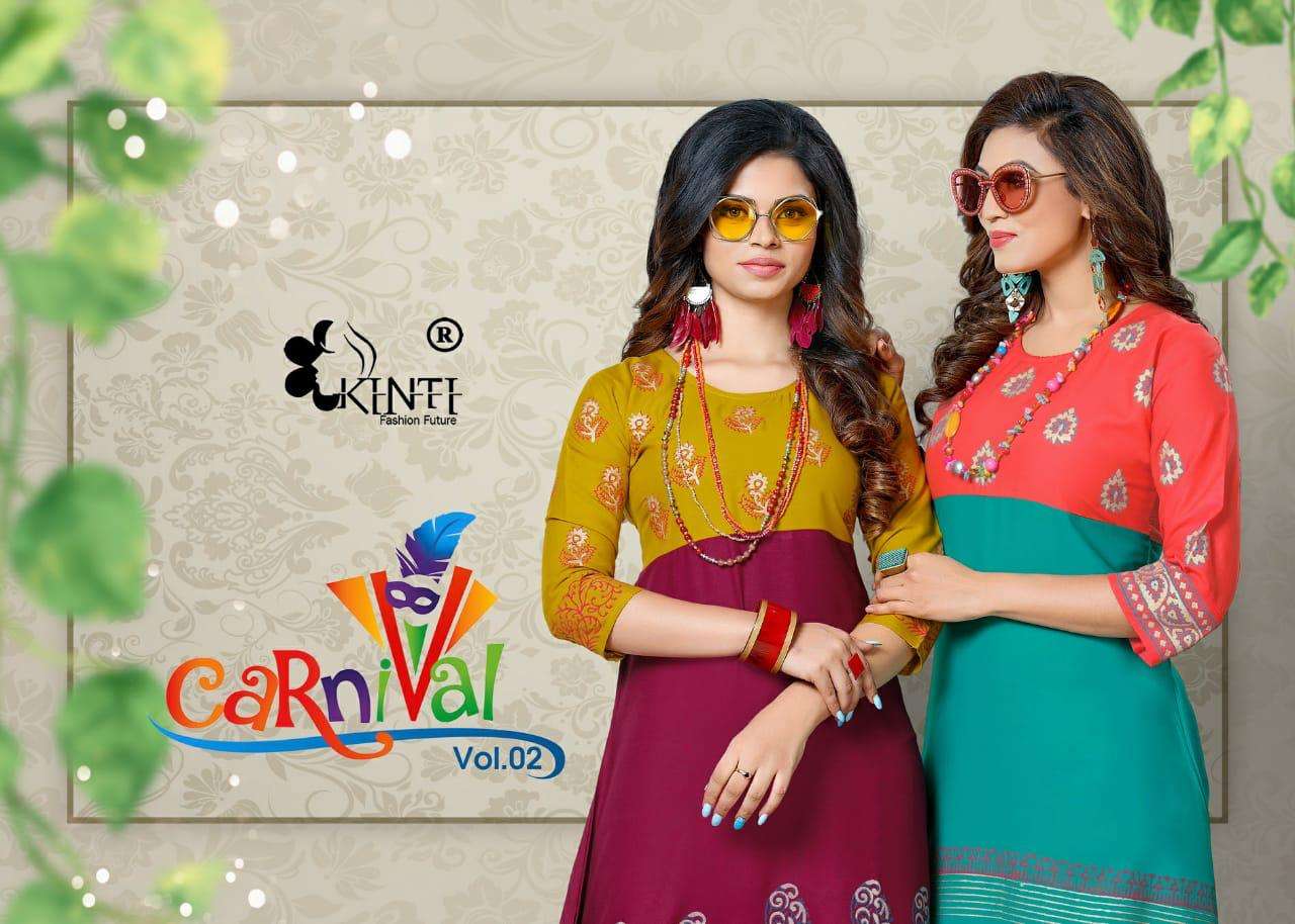 carnival by kinti flair style ladies kurtis wholesaler in india 