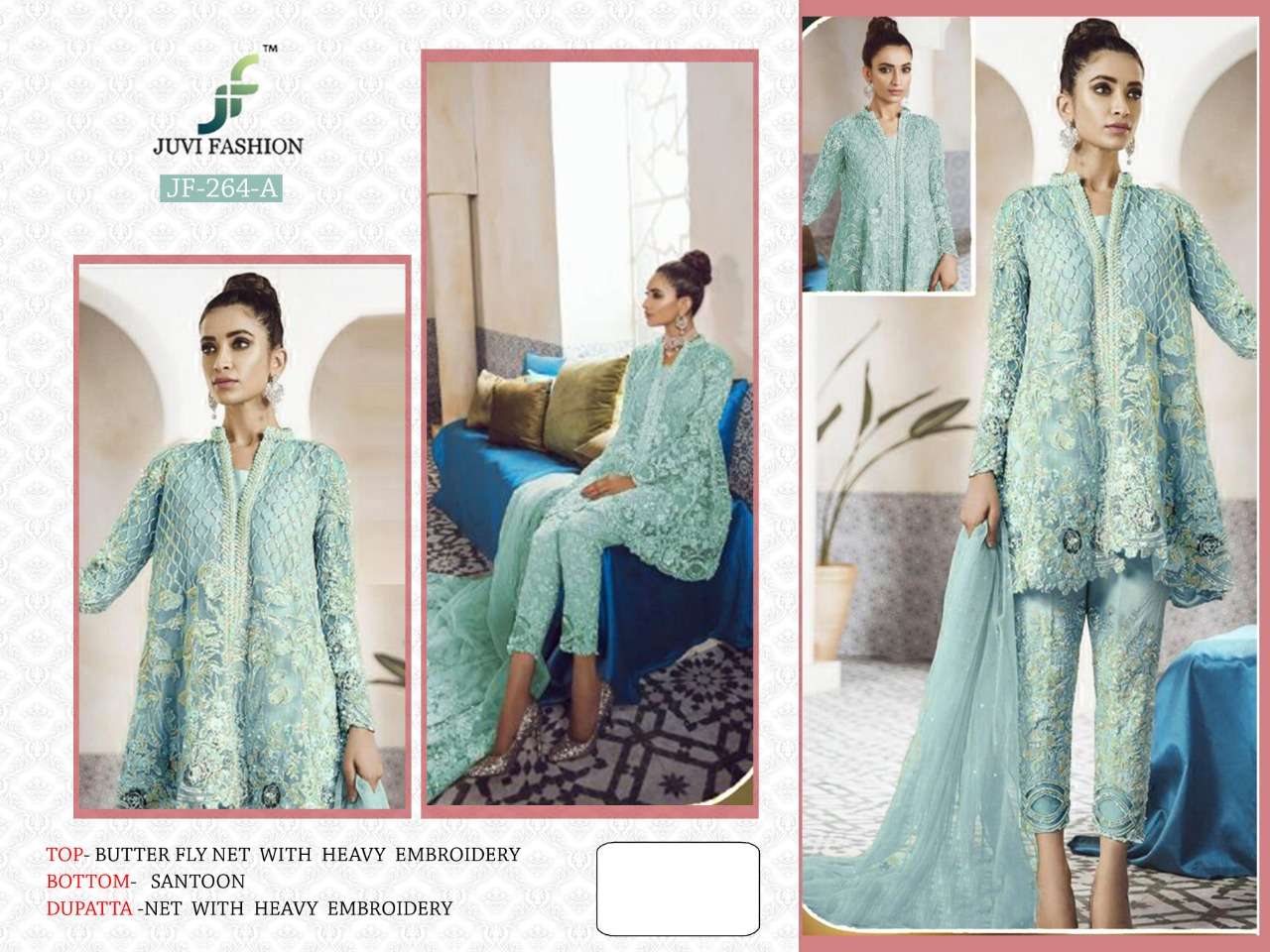 juvi fashion design 264 colors concept of pakistani dresses 