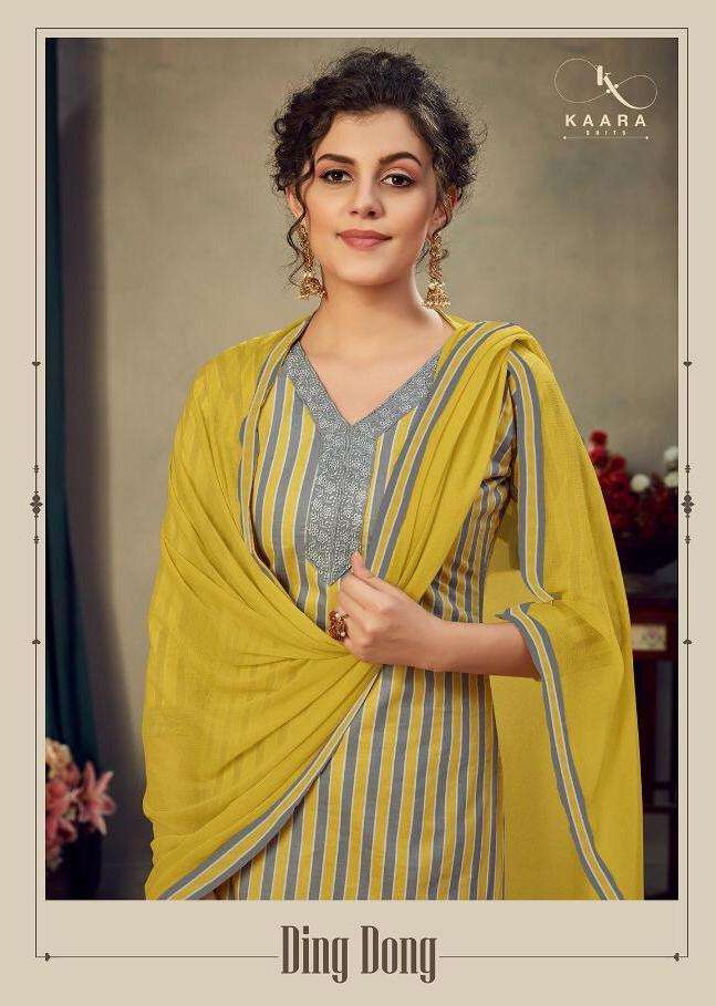 kaara suits ding dong jam satin with cotton sharara dresses online supplier