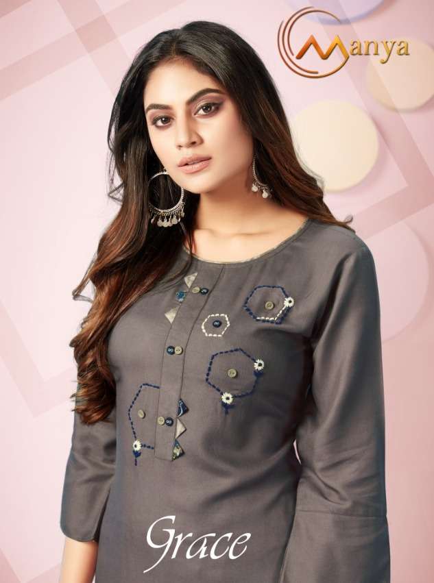 manya grace women kurtas with pants pair for festive collection 