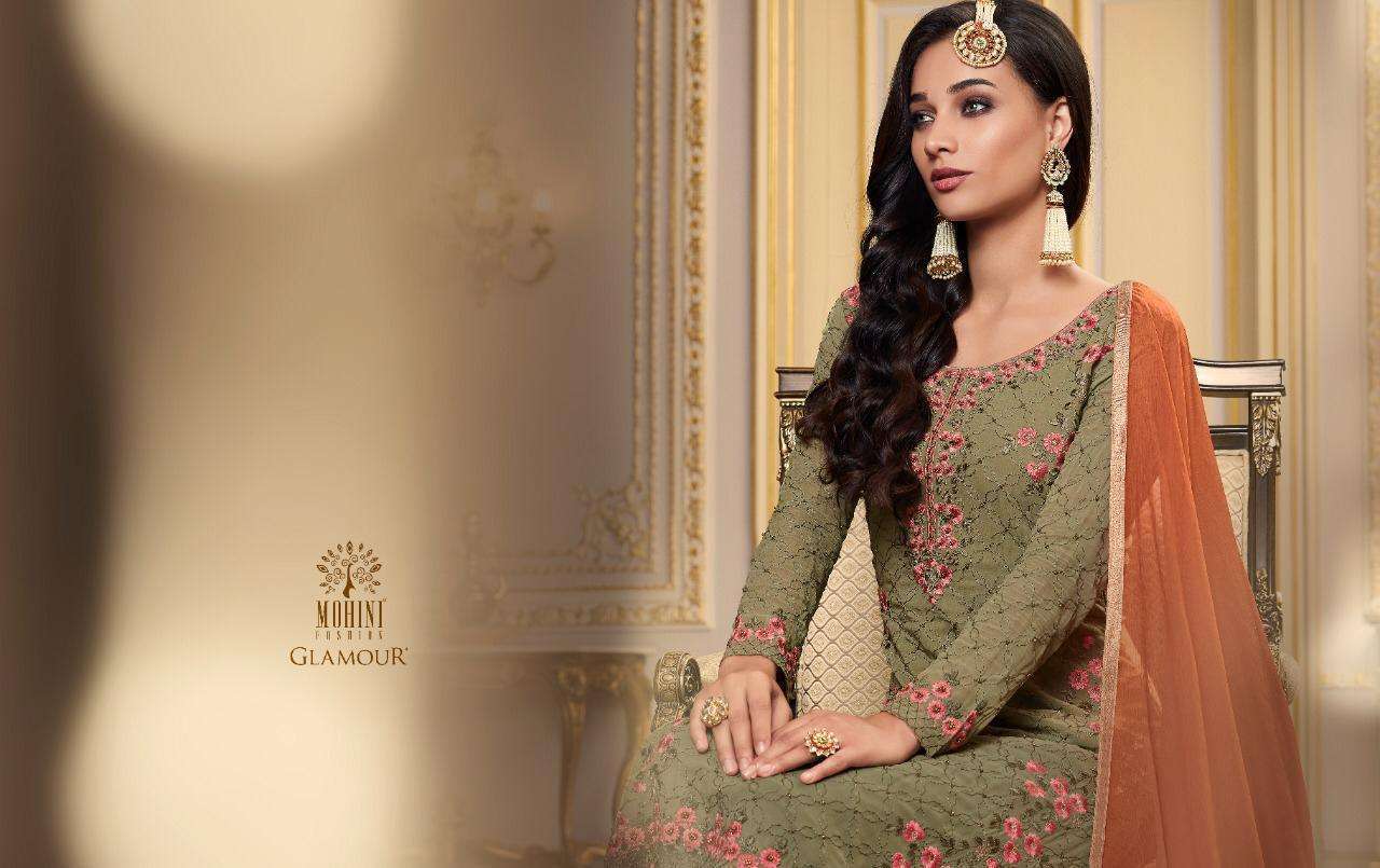 mohini glamour vol 93 georgette embroidery designer elegant salwar suit