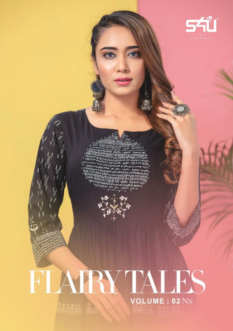 S4u Flairy Tales Vol 2 Nx Long Gown Collection At Krishna Creation Surat