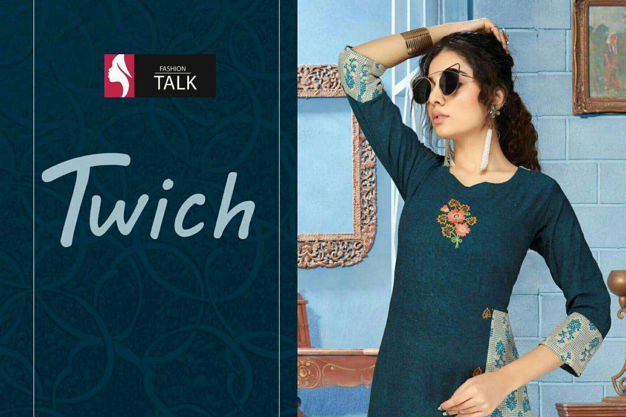 twich by fashion talk heavy black rayon kurti Catalog Collection Wholesaler Lowest Best Price In Ahmedabad Surat Chennai India Uk Usa Malaysia Singapore Canada Australia