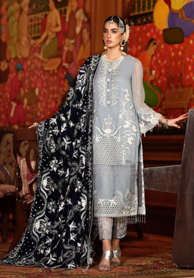 zarif by megha exports georgette pakistani suits online supplier