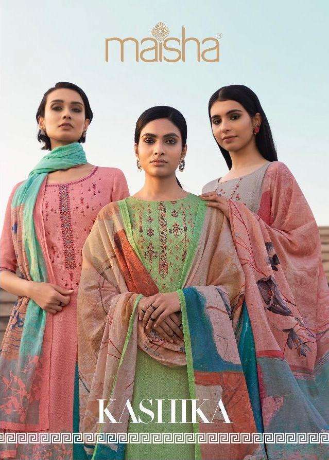 kashika by maskeen cotton full stitch designer salwar suits