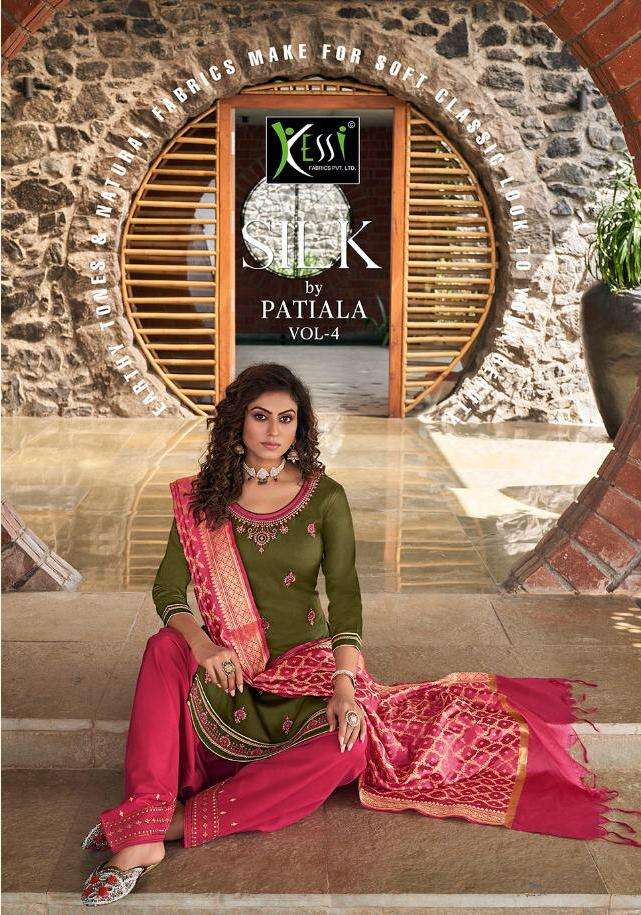 silk by patiyala vol 4 by kessi jam silk work punjabi salwar kameez
