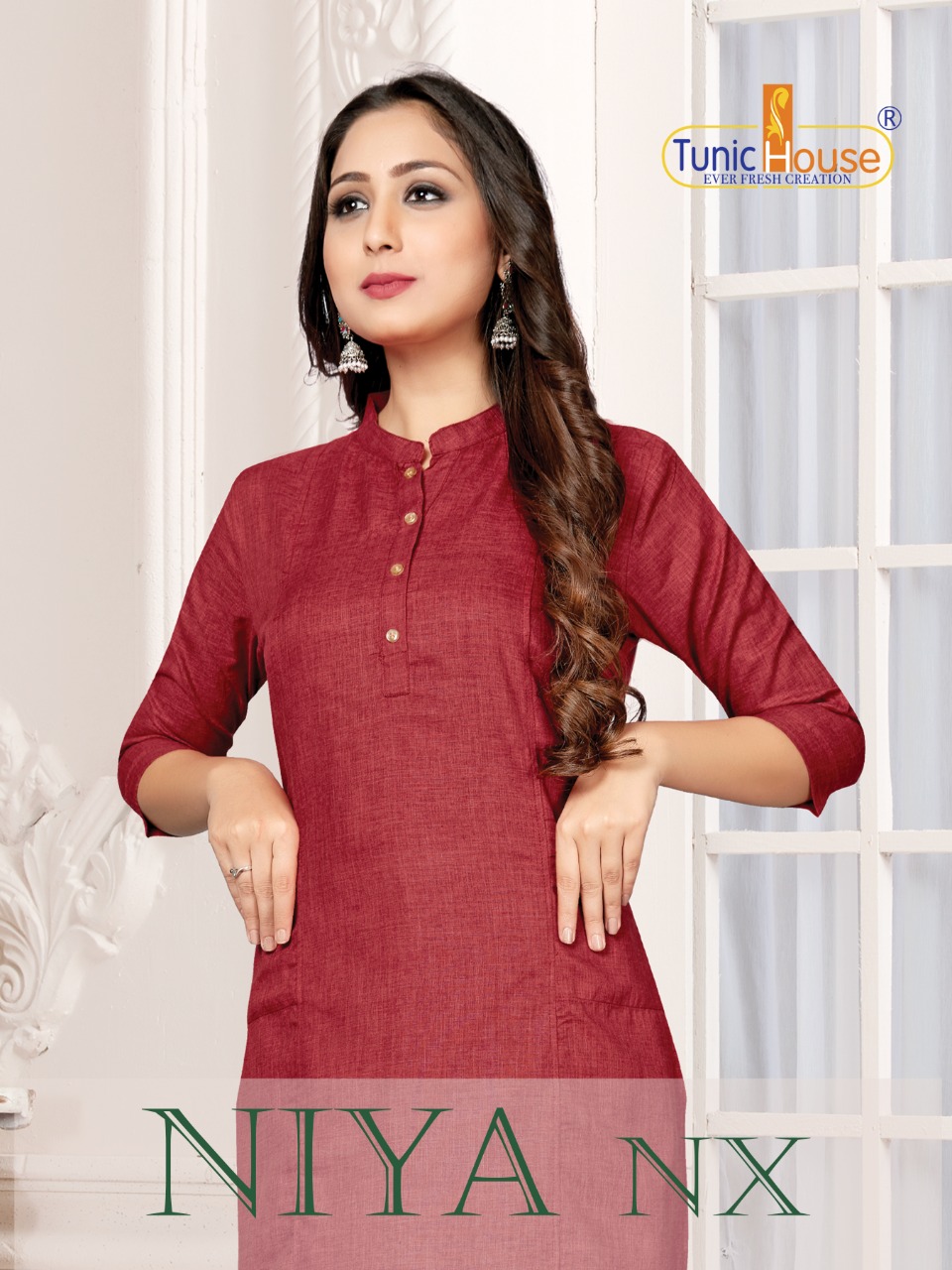 Tunic House Presents Niya Nx Soft Cotton Daily Wear Kurti At Lowest Rate In Surat Market