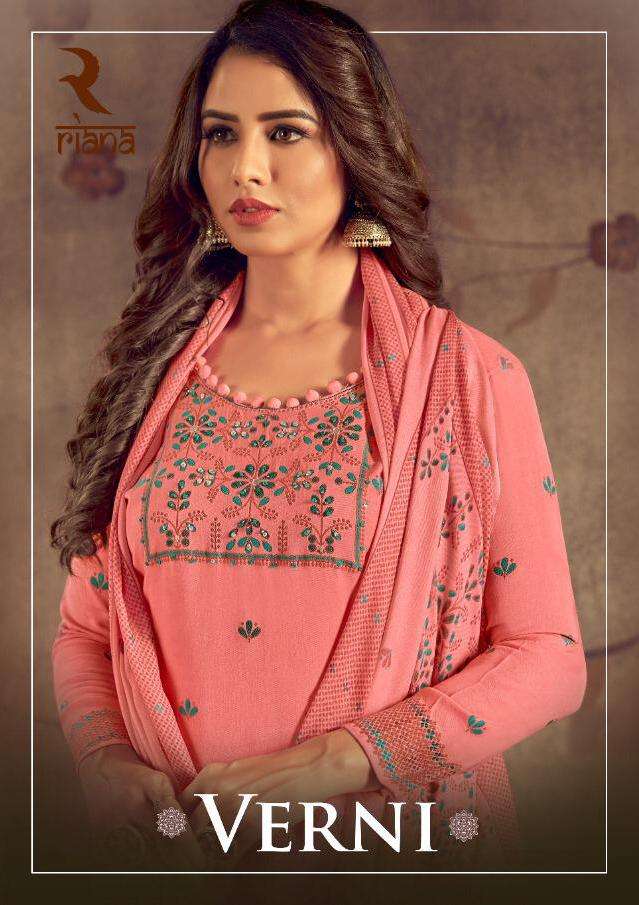 Riana Verni Cotton Designer Salwar Kameez