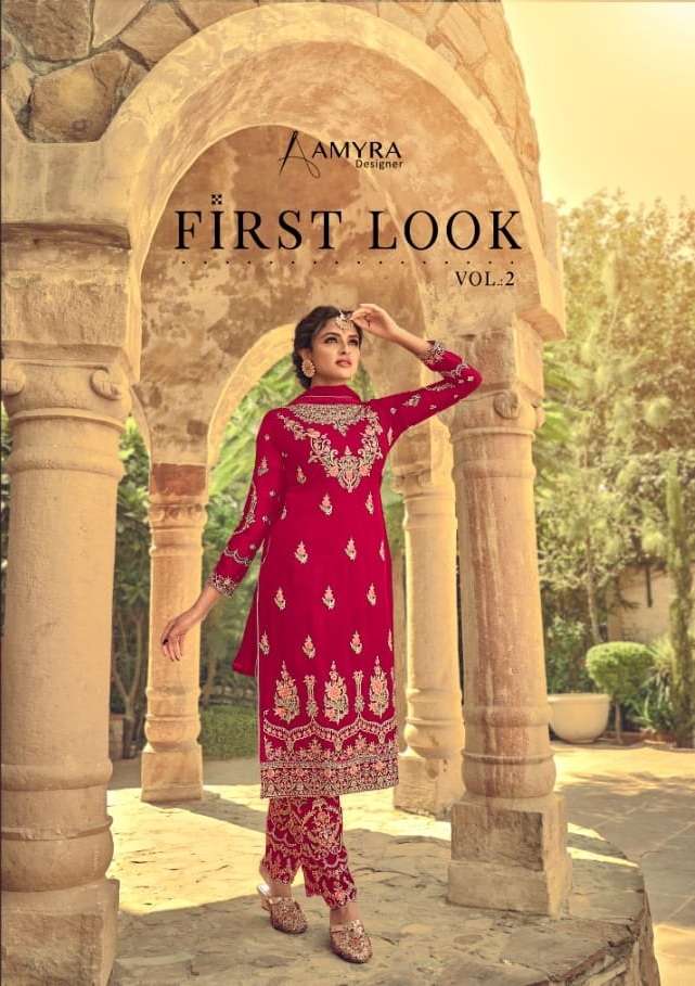 Amyra First Look Vol 2 Georgette Designer Salwar Suits