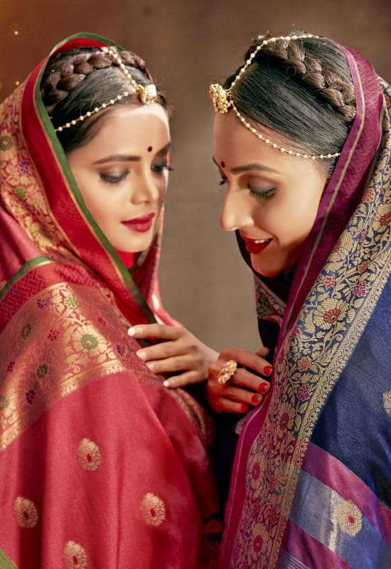 Ashwagandha By Shakunt Cotton Weaving Saree Exporter