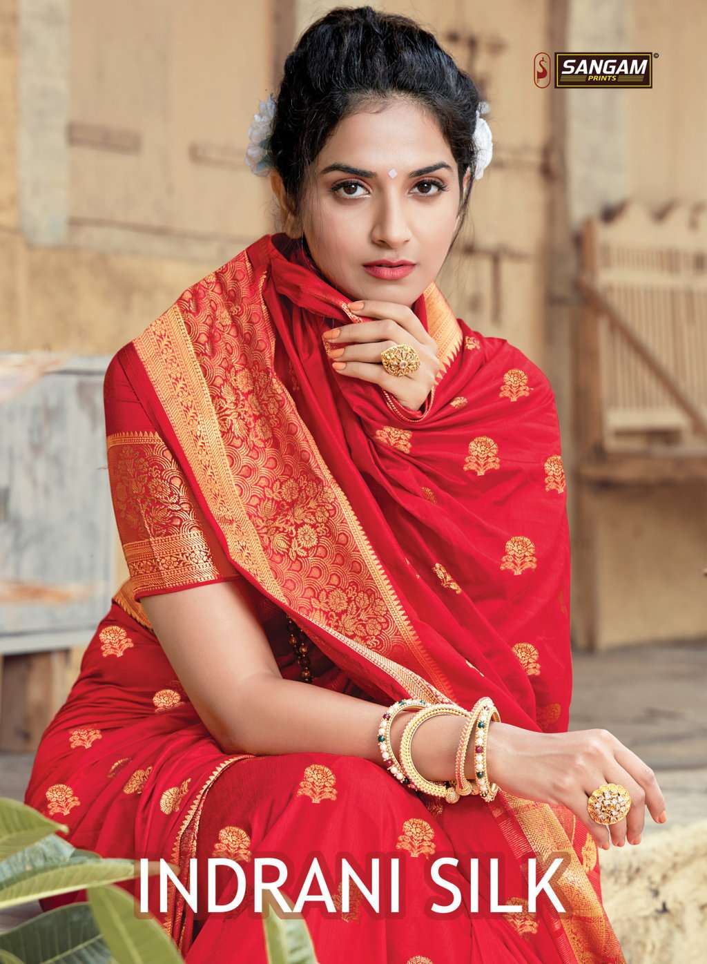 Indrani Silk By Sangam Designer Soft Silk Sari Supplier