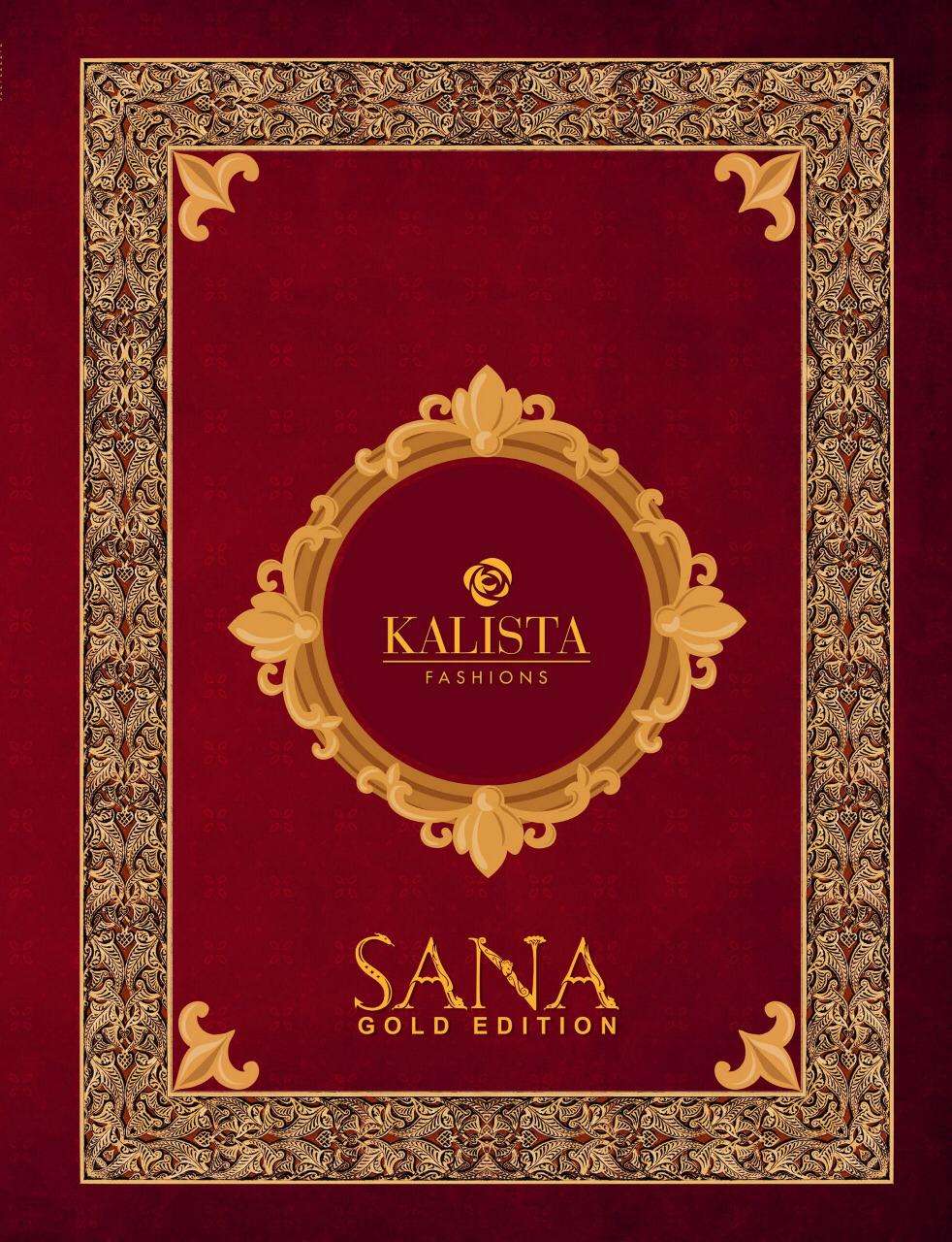 Kalista Sana Gold Edition Party Wear Wedding Sarees