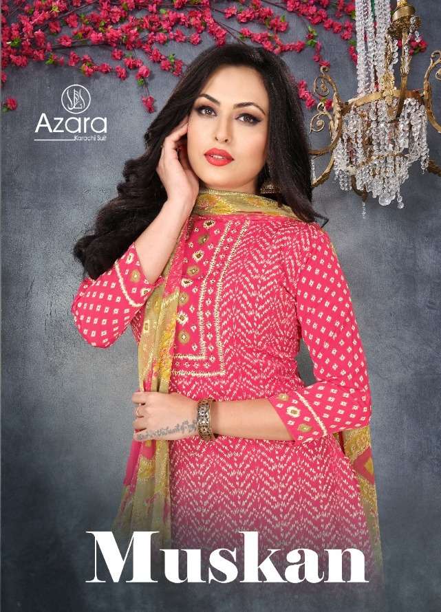 Muskan By Radhika French Crape Fancy Salwar Kameez